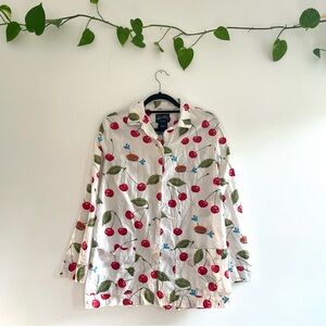 Nick & Nora Cherry Pie Pajama Shirt